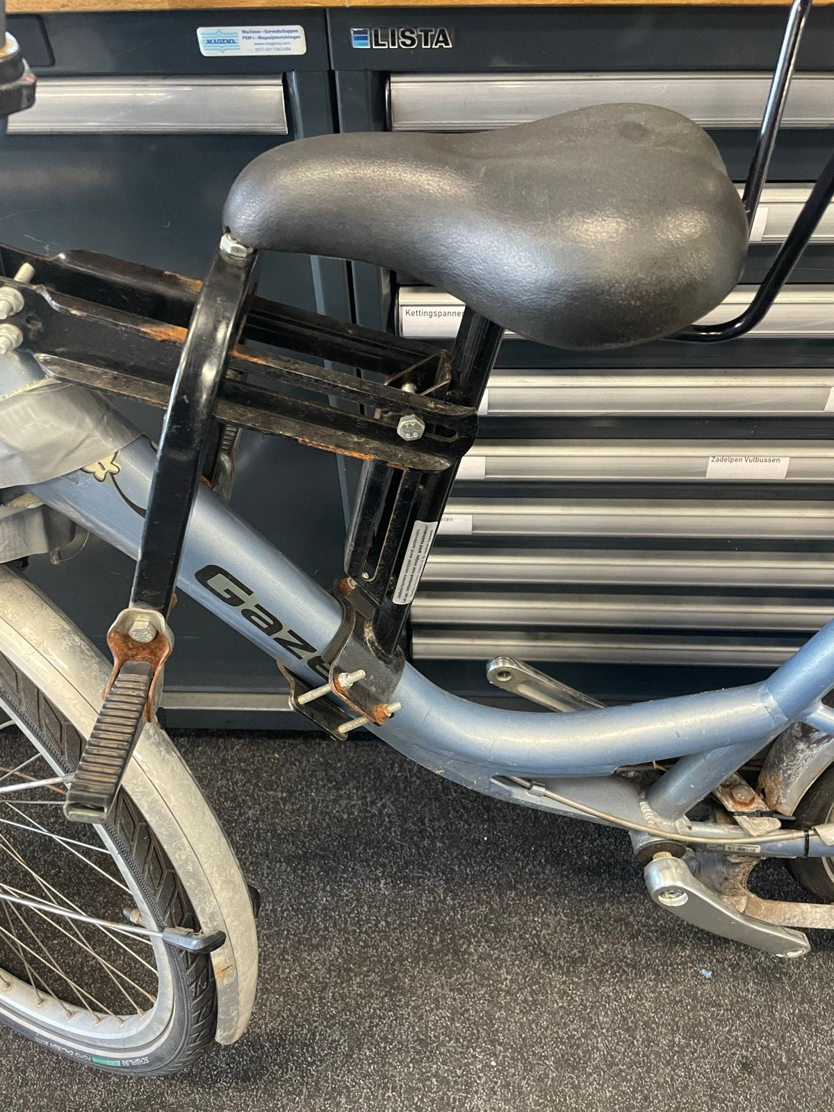 fietszitje voor schuinebuis , kinderzadel, 0 t/m 18 kg, Voorzitje, Ophalen of Verzenden, Gebruikt