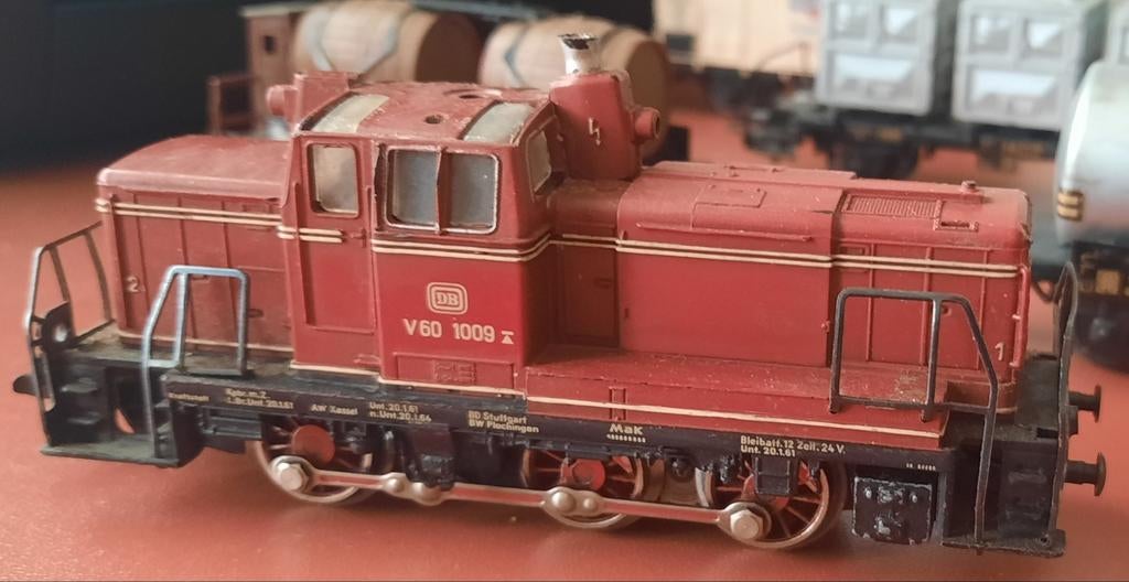 Marklin 3065 - 3064, Hobby en Vrije tijd, Modeltreinen | H0, Wisselstroom, Gebruikt, Locomotief, Ophalen of Verzenden