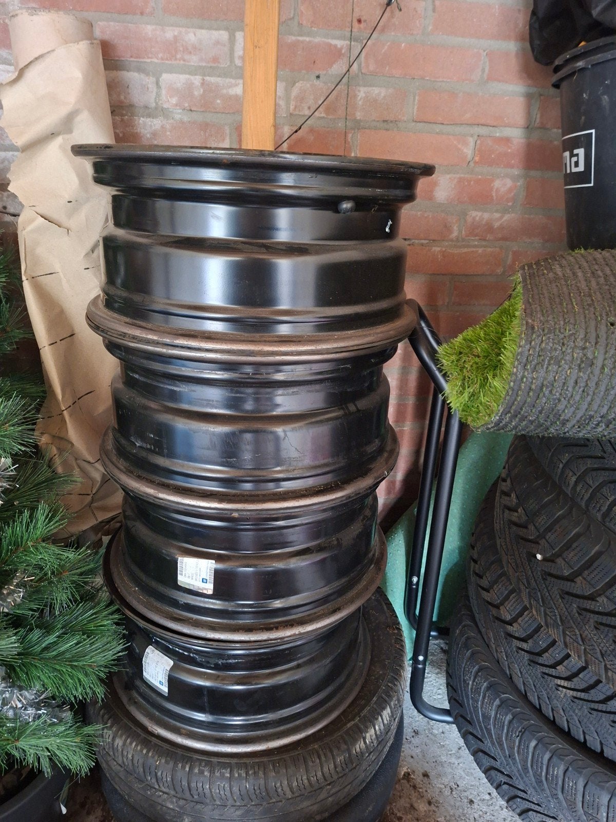 Set van 4 stale velgen 16", Auto-onderdelen, Ophalen, Opel