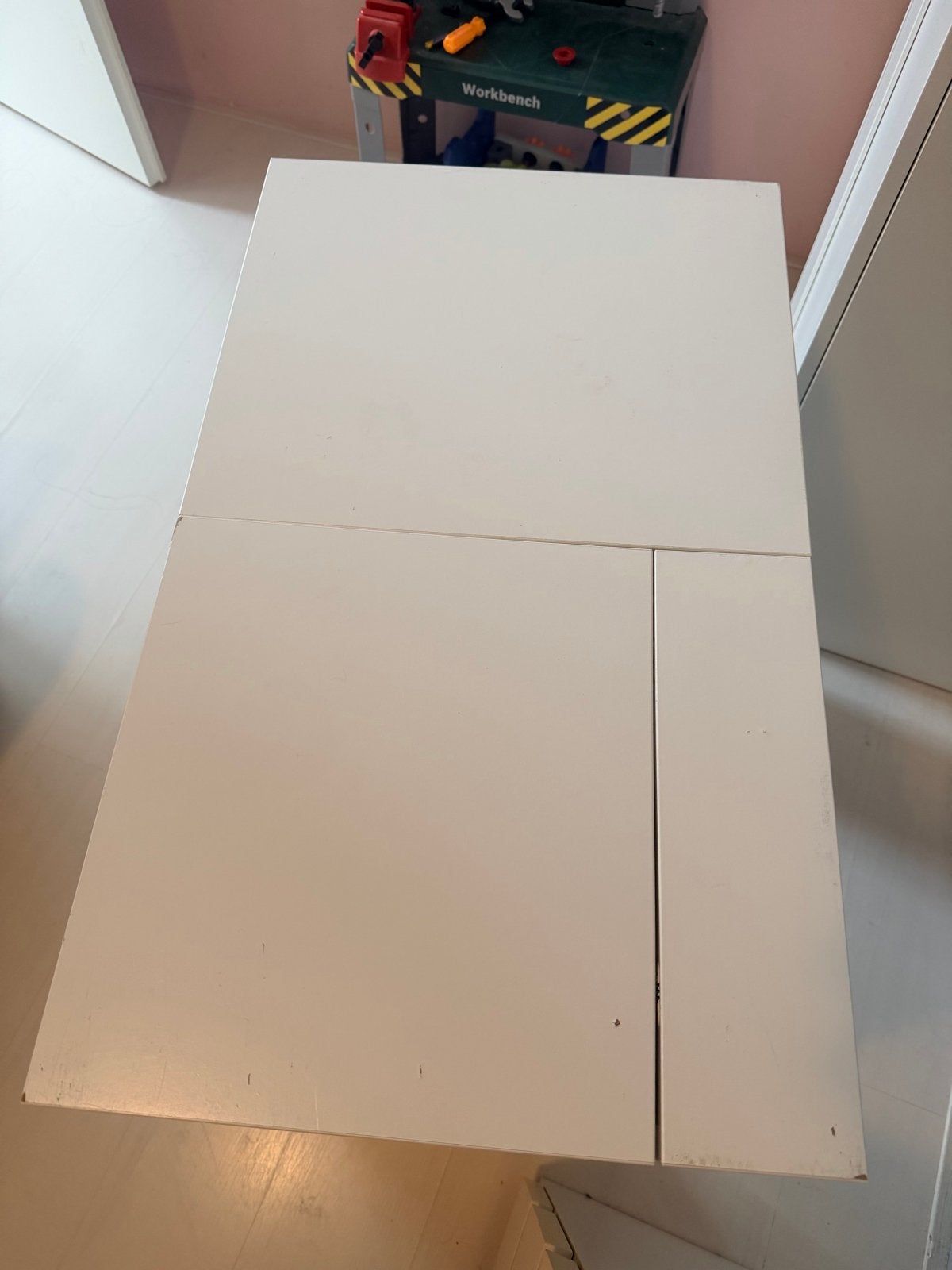 IKEA BRIMNES Toilettafel met spiegel en opbergruimte, Gebruikt, Minder dan 100 cm, Hout, 50 tot 100 cm