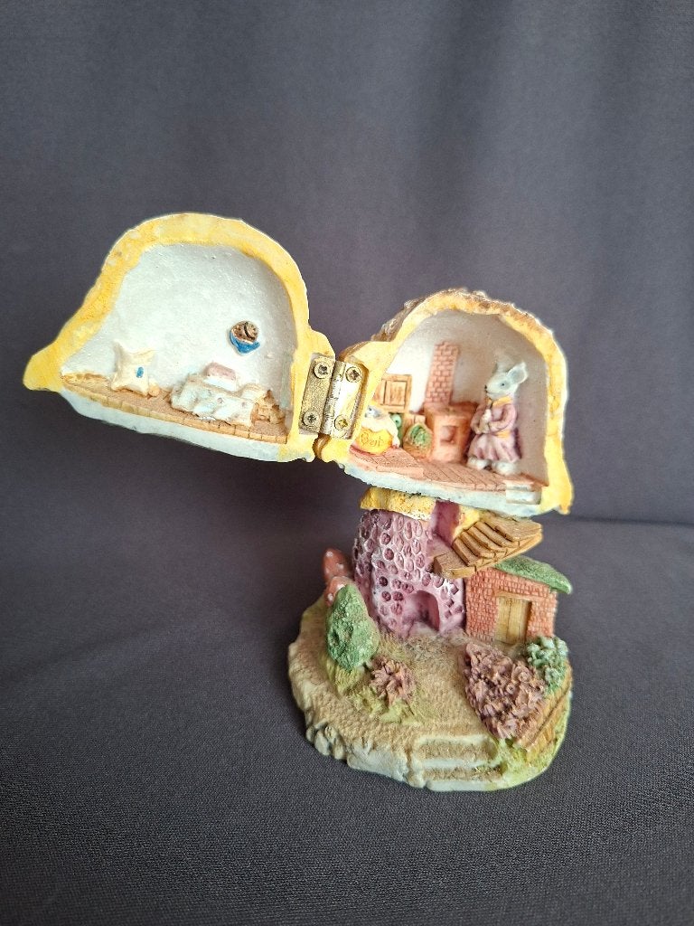 Paddenstoel diorama huisje, muisjes, Ophalen of Verzenden, Zo goed als nieuw, Fantasy
