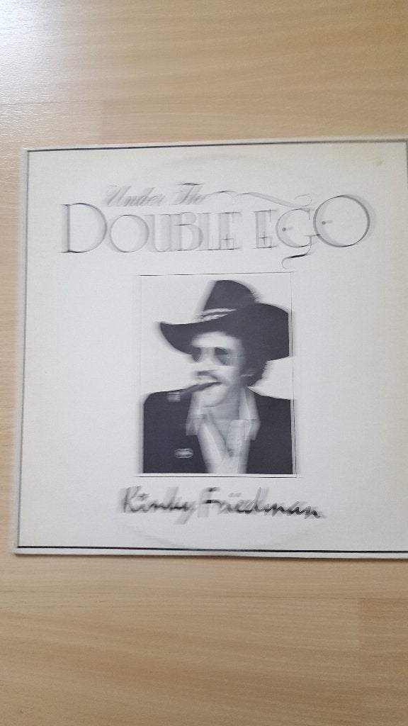 Kinky Friedman-Under the double ego LP USA, LP, Ophalen of Verzenden, Zo goed als nieuw, 12 inch