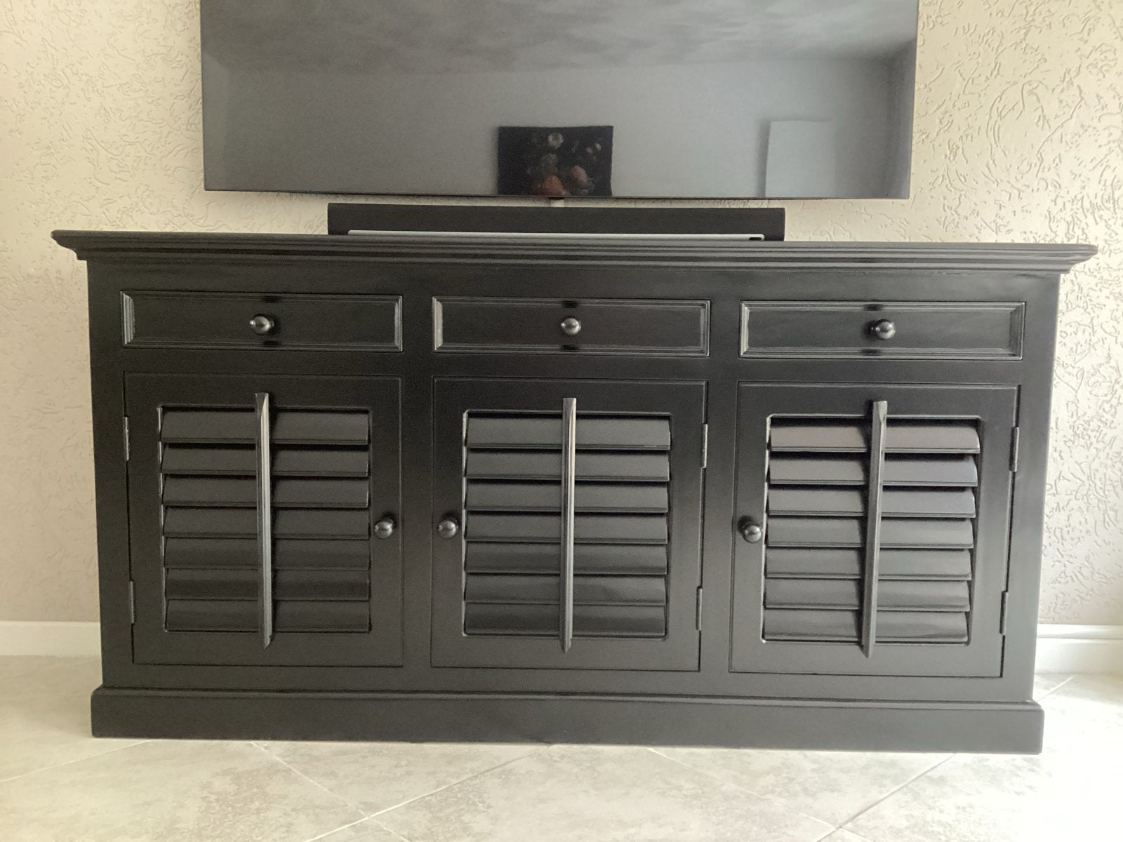 Dressoir Riviera Maison New Orleans, Ophalen, 150 tot 200 cm, Zo goed als nieuw, Met lade(s)