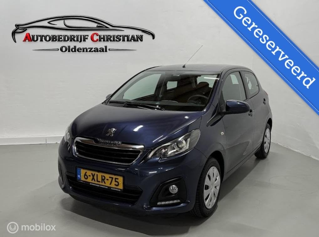 Peugeot 108 1.0 e-VTi Active | AIRCO | BLUETOOTH, Voorwielaandrijving, Euro 5, Gebruikt, Blauw