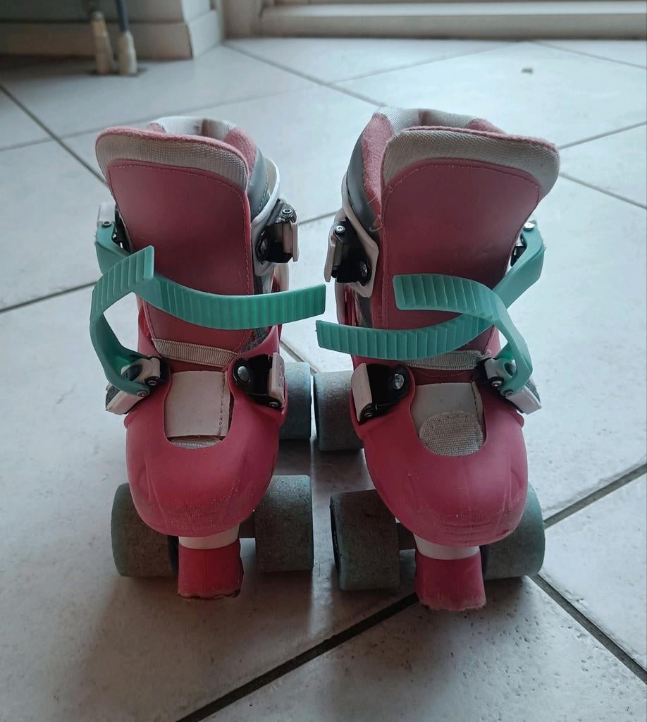 Nijdam junior verstelbare rolschaatsen meisje: maat 27-30, Ophalen of Verzenden, Verstelbaar, Gebruikt, Kinderen