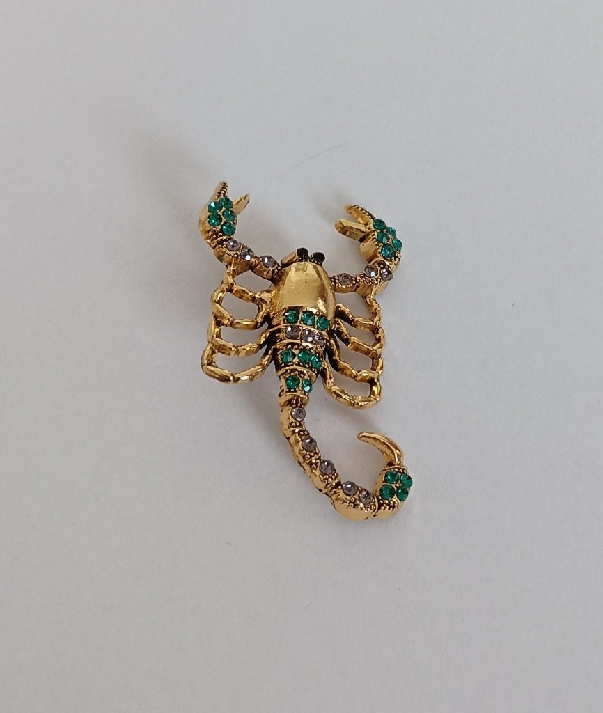 Schorpioen broche, Overige materialen, 4 tot 7 cm, Overige kleuren, Nieuw