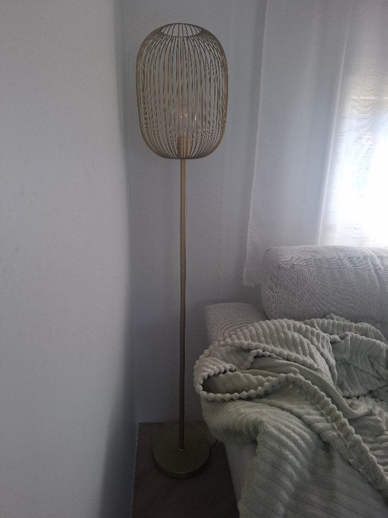 Staande lamp incl lichtbeon, Ophalen, Zo goed als nieuw, 150 tot 200 cm