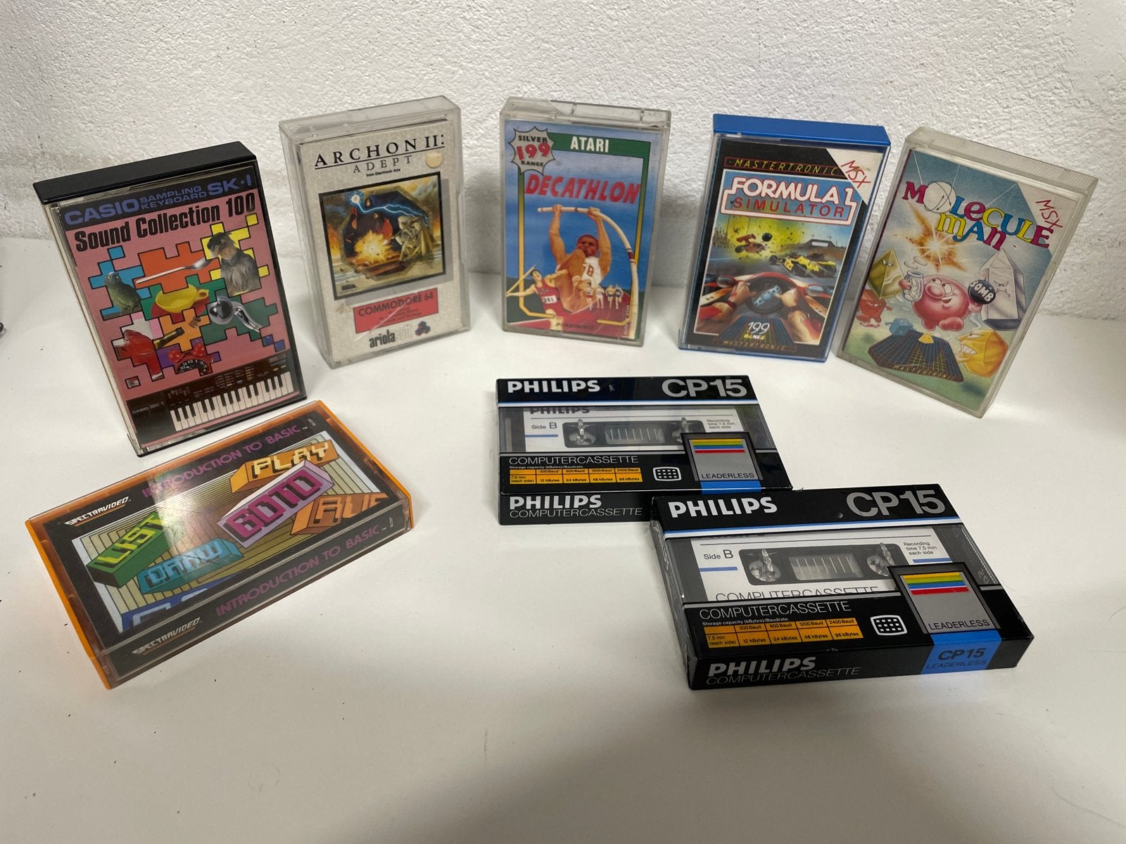 Vintage computergames en computer cassettes, Ophalen of Verzenden, Gebruikt, Overige genres