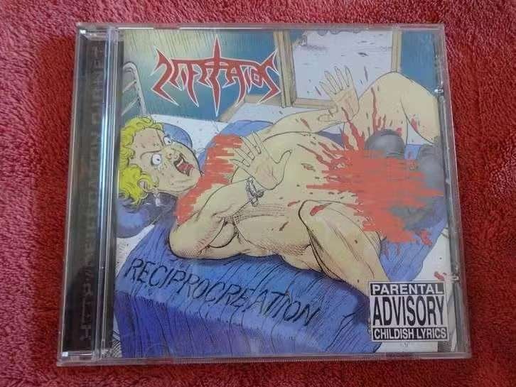 CD Deifecation – Reciprocreation , UFO 001 / DEI 002, Death metal, Ophalen of Verzenden, Zo goed als nieuw, Album