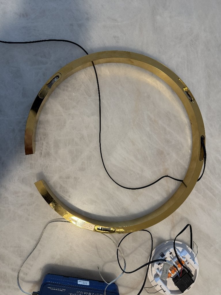 Occhio Mito Soffitto Flat Plafondlampen 40cm 2 stuks, Ophalen, Dimbaar, Modern, Overige fittingen
