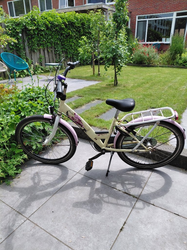 Kinderfiets 24 inch, Fietsen en Brommers, Ophalen, Terugtraprem, Alpina, Versnellingen