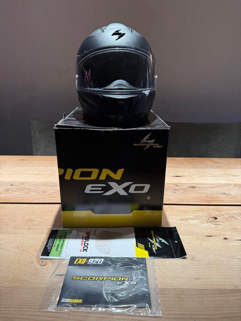 Scorpion EXO-920 Flux Systeemhelm (nieuw in doos, XS), XS, Systeemhelm, Heren, Ophalen