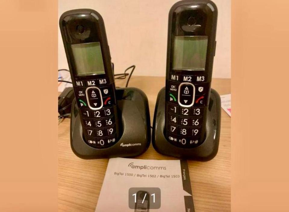 Senioren telefoon, Ophalen, Zo goed als nieuw, 1 handset