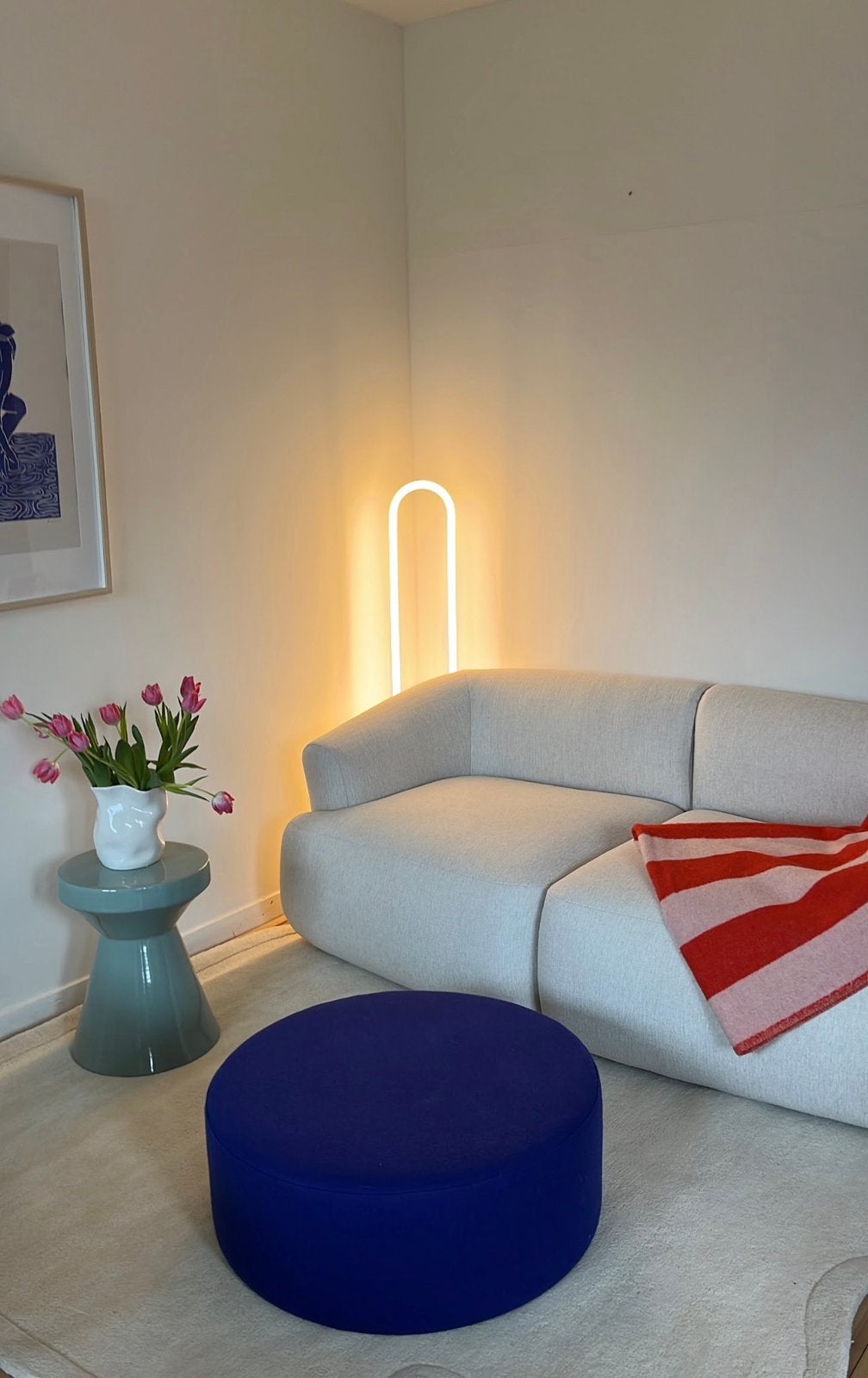 Westwing Sofia - Sofa Bank 2-zits Modulaire, Ophalen, 150 tot 200 cm, Tweepersoons, 75 tot 100 cm