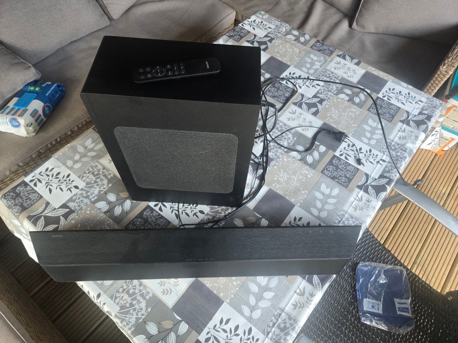 phillips home cinema set, Ophalen of Verzenden, Zo goed als nieuw, Overige merken, Blu-ray-speler