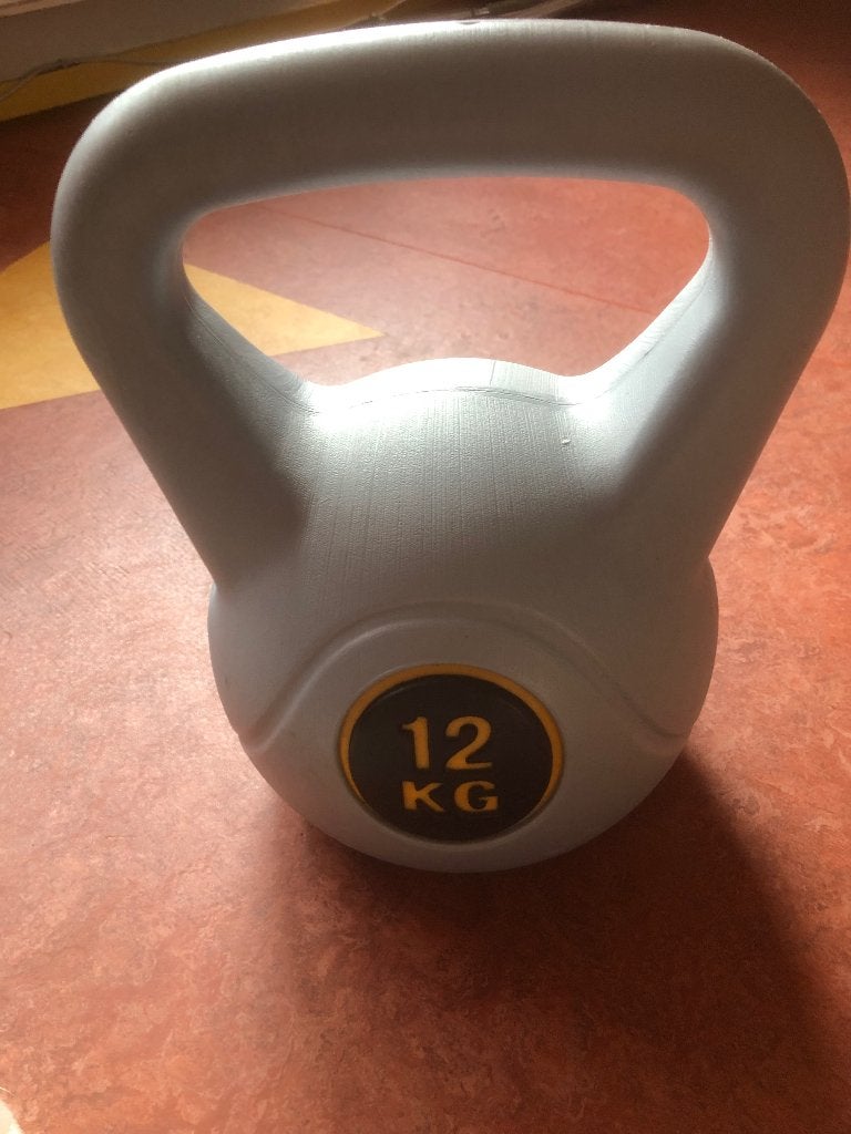 Kettlebell 12 kg, Ophalen, Zo goed als nieuw, Kettlebell