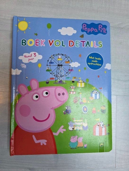 Peppa Pig Boek Vol Details - Zoekboek voor kinderen, Gelezen, Fictie algemeen, Jongen of Meisje, Ophalen of Verzenden