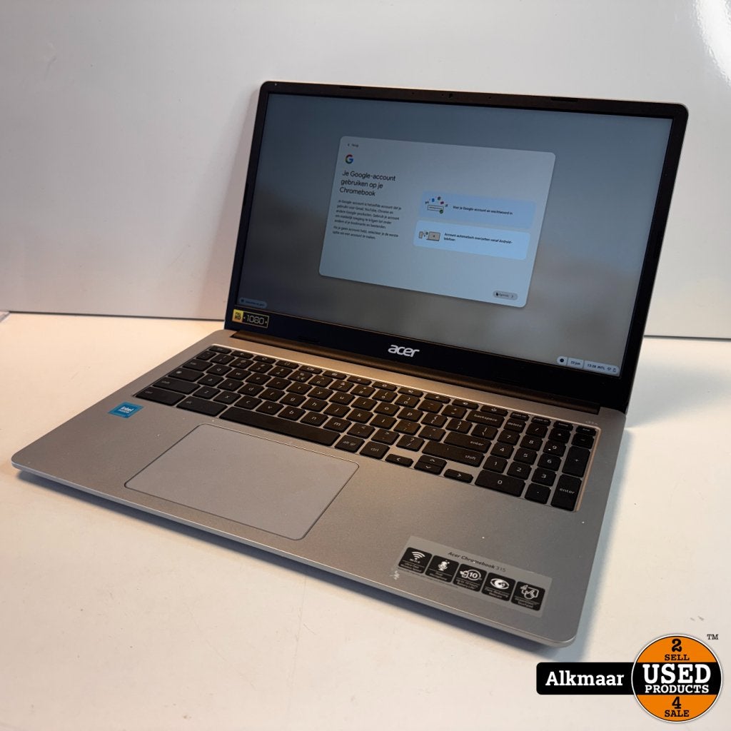 Acer Chromebook 315-4H-C3SW 15,6" beeldscherm | 128GB | 4GB
