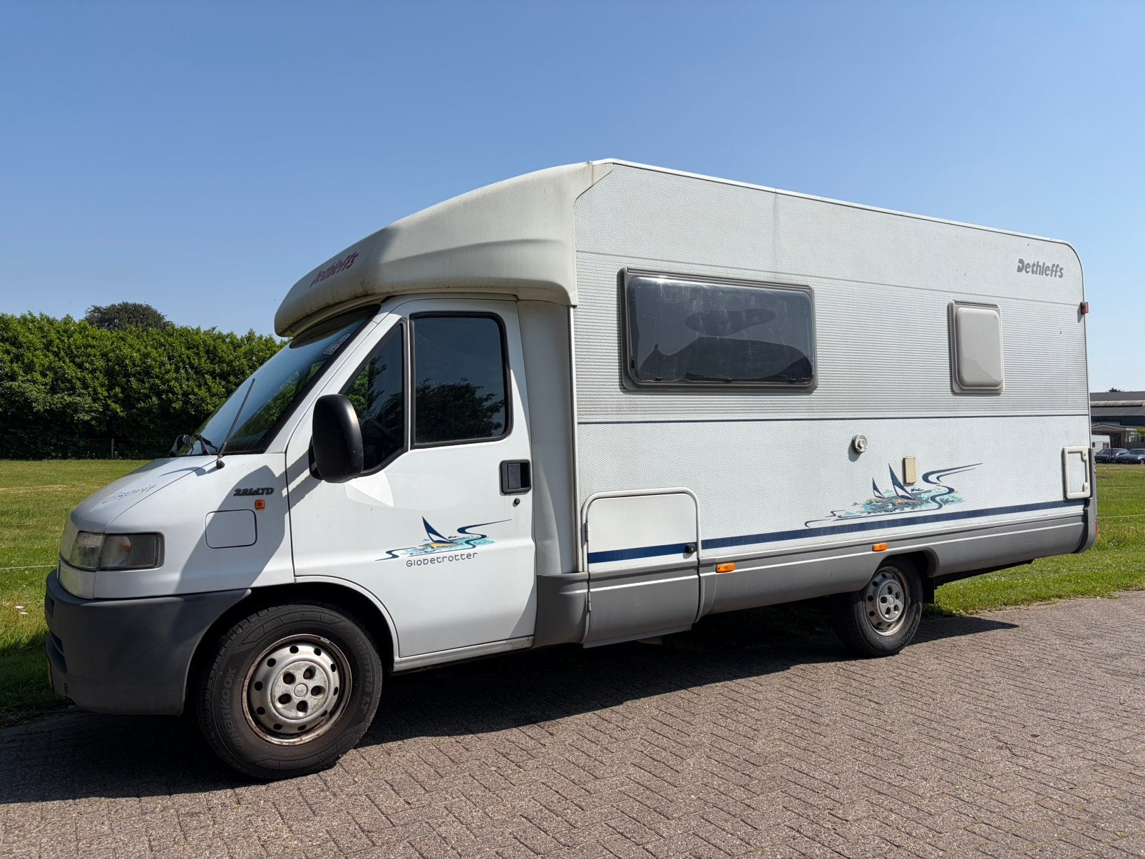 Dethleffs H6840, Ringverwarming, Fiat, Luifel, Bedrijf
