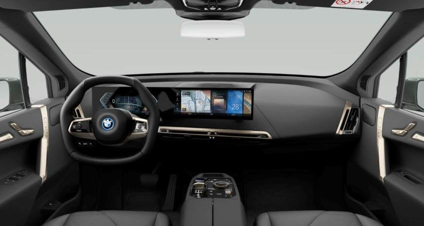 BMW iX xDrive40 Sportpakket - Trekhaak - Panoramadak - Multi, Automaat, Gebruikt, Met garantie (alle), 416 km