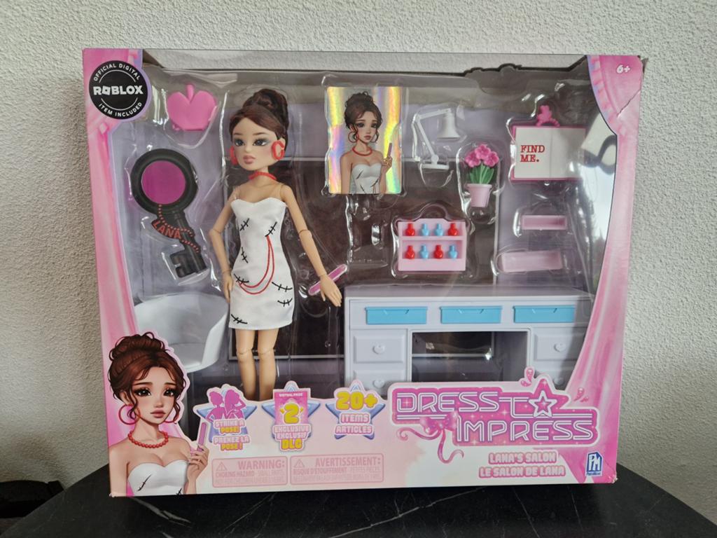 Dress to Impress Lana's Salon speelset met pop NIEUW, Ophalen of Verzenden, Nieuw, Overige typen