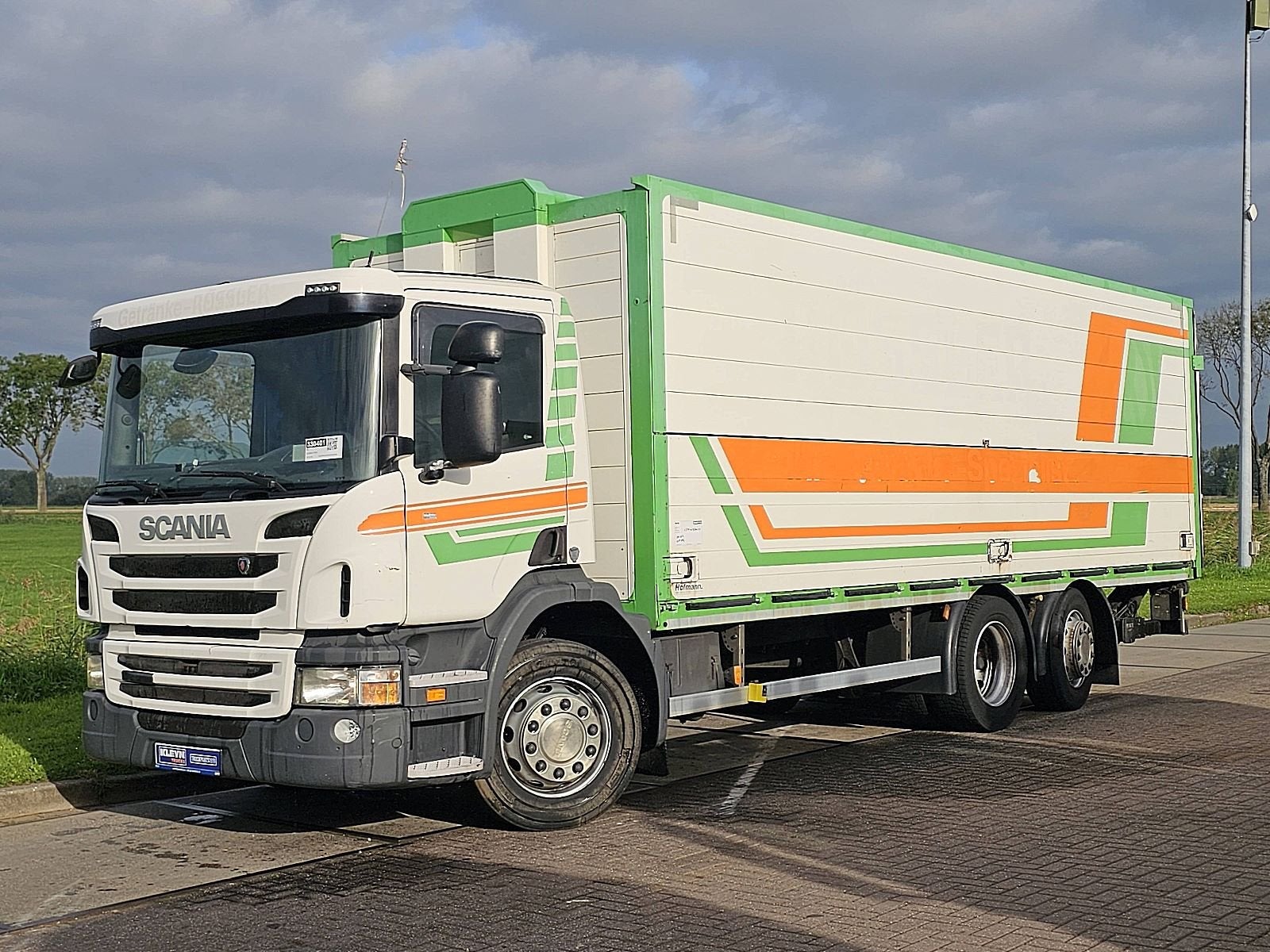 SCANIA P320 getraenke, Auto's, Scania, 320 pk, Wit, Bedrijf