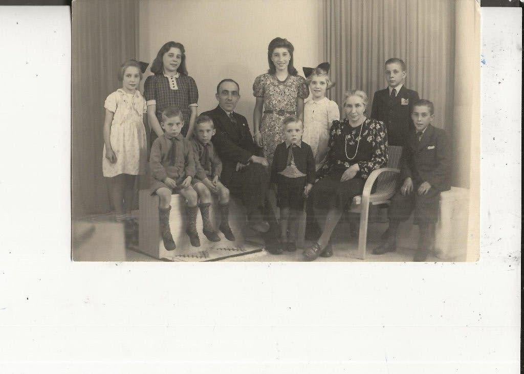 Honselersdijk Familie Blokzijl-de Ruijt Fotokaart, Ophalen of Verzenden, 1920 tot 1940, Ongelopen, Zuid-Holland