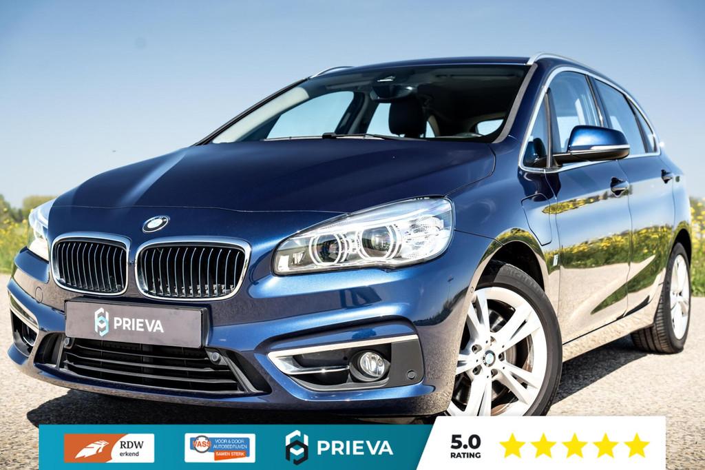 BMW 225xe Active Tourer Luxury Line LED/LEDER/MEMORY, Automaat, Gebruikt, Overige carrosserieën, Blauw