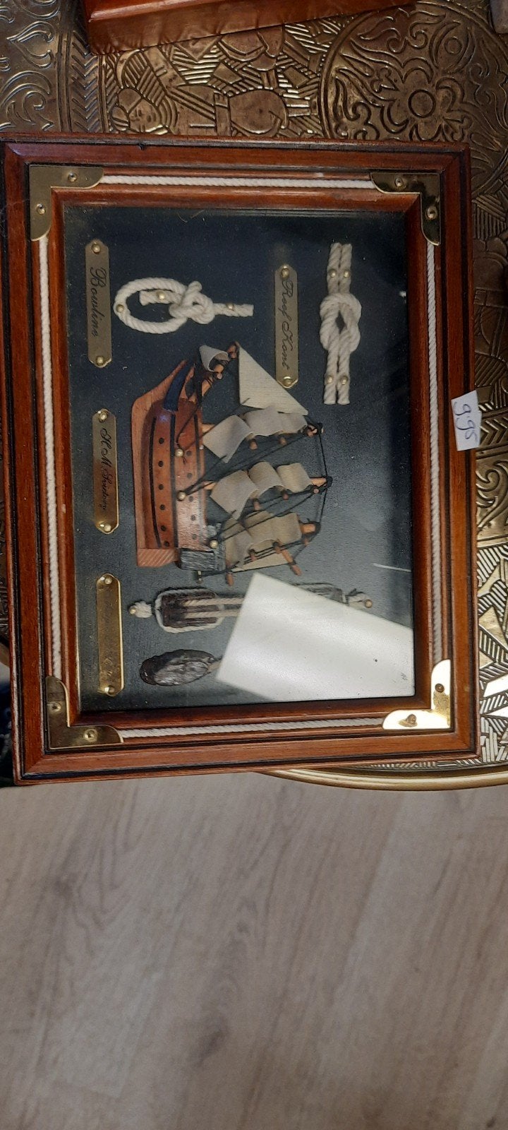 klein knopenbordje, Antiek en Kunst, Ophalen of Verzenden