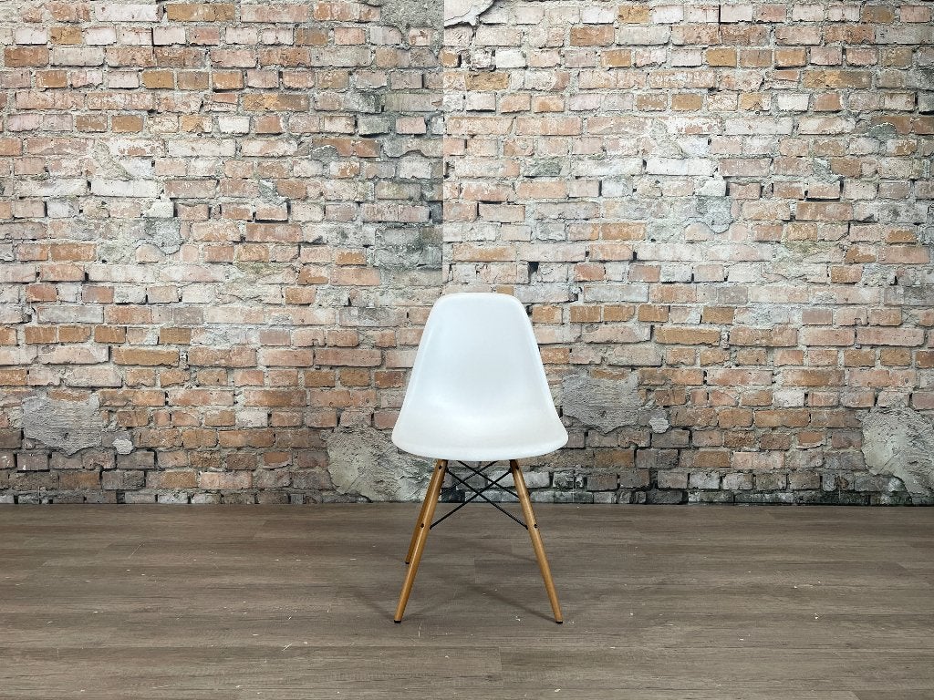 Vitra DSW wit/hout bij TheReSales, Huis en Inrichting, Stoelen, Ophalen, Wit, Design, Hout