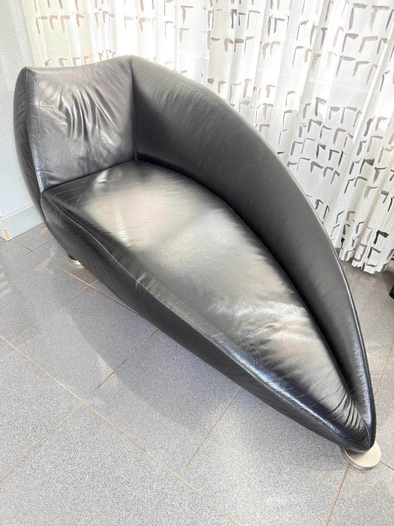 Design loungebank chaise Longue, Ophalen, Gebruikt, Eenpersoons, Minder dan 75 cm