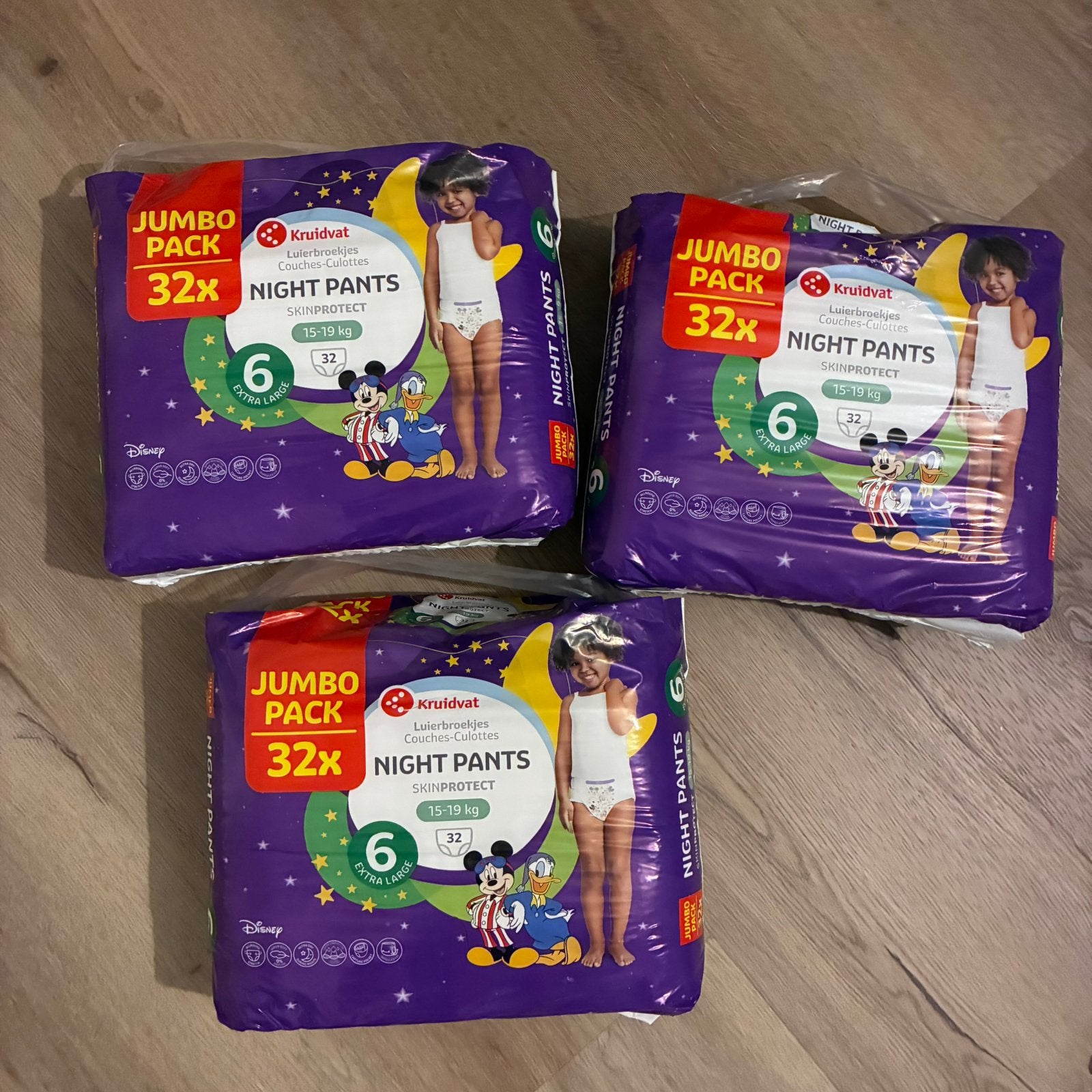 3 x jumbo pak Kruidvat luierbroekjes maat 6, Ophalen of Verzenden, Nieuw, Overige typen