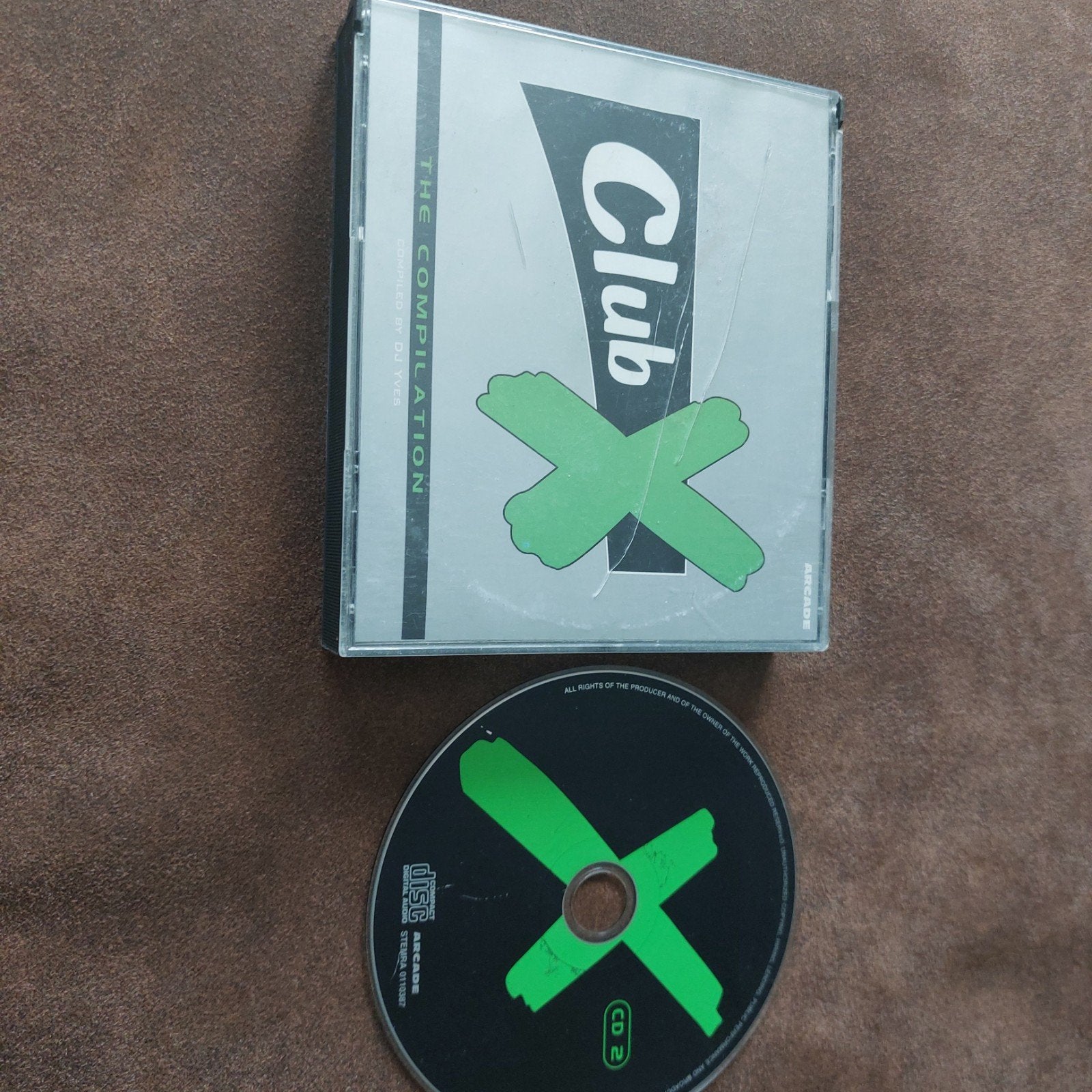 Club X - The Compilation CD (1997) incompleet, Cd's en Dvd's, Cd's | Dance en House, Ophalen of Verzenden, Gebruikt, Dance, Verzamelalbum