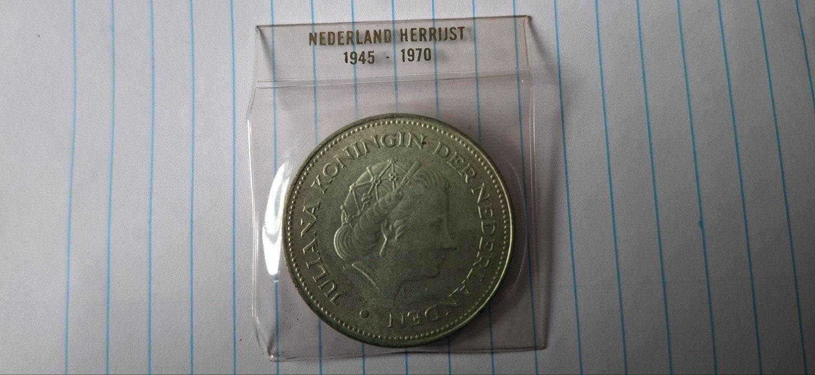 Nederland Herrijst 1945 - 1970 10 gulden, Ophalen, Koningin Juliana, 10 gulden, Losse munt