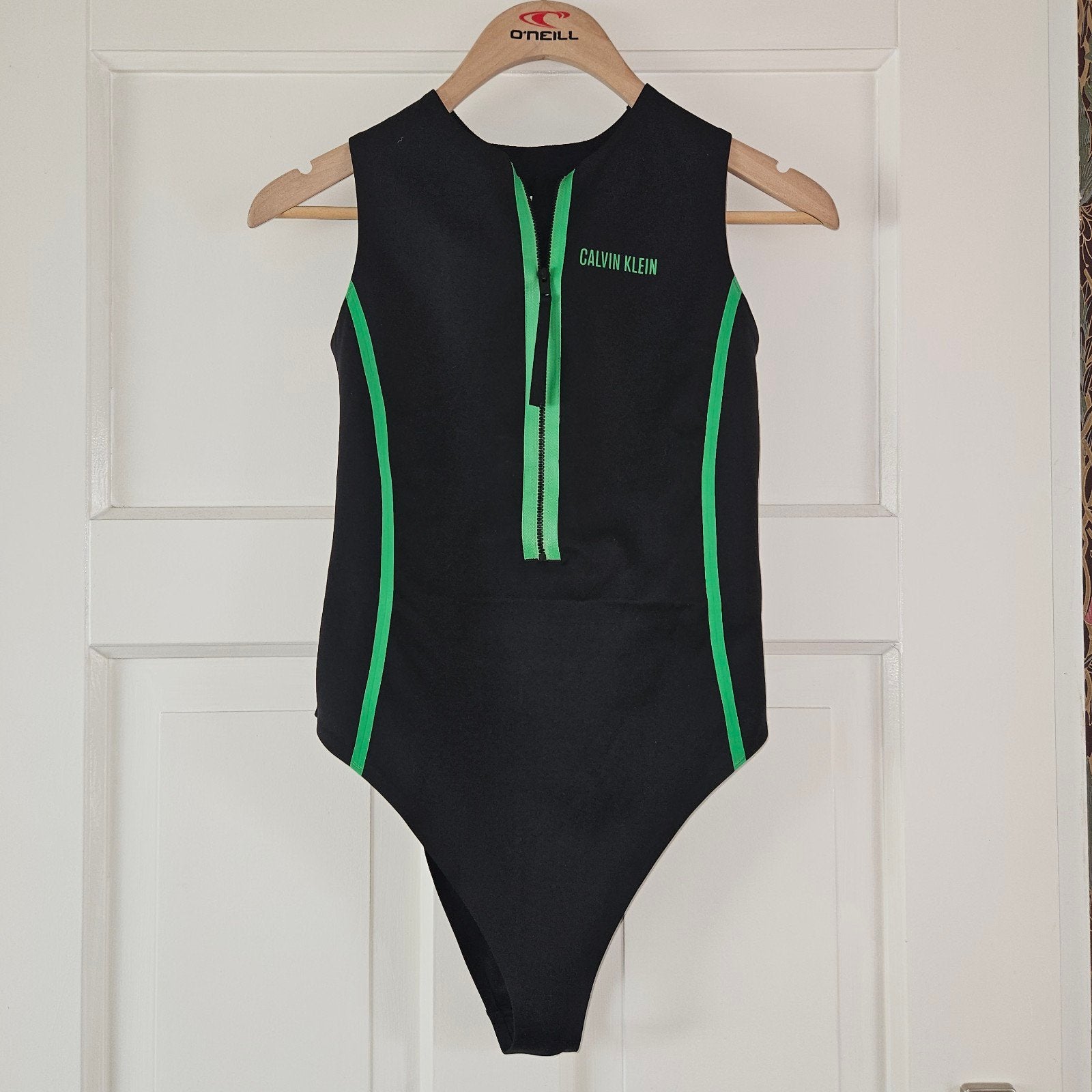 Calvin Klein badpak 38, Zwart, Nieuw, Badpak, Ophalen of Verzenden