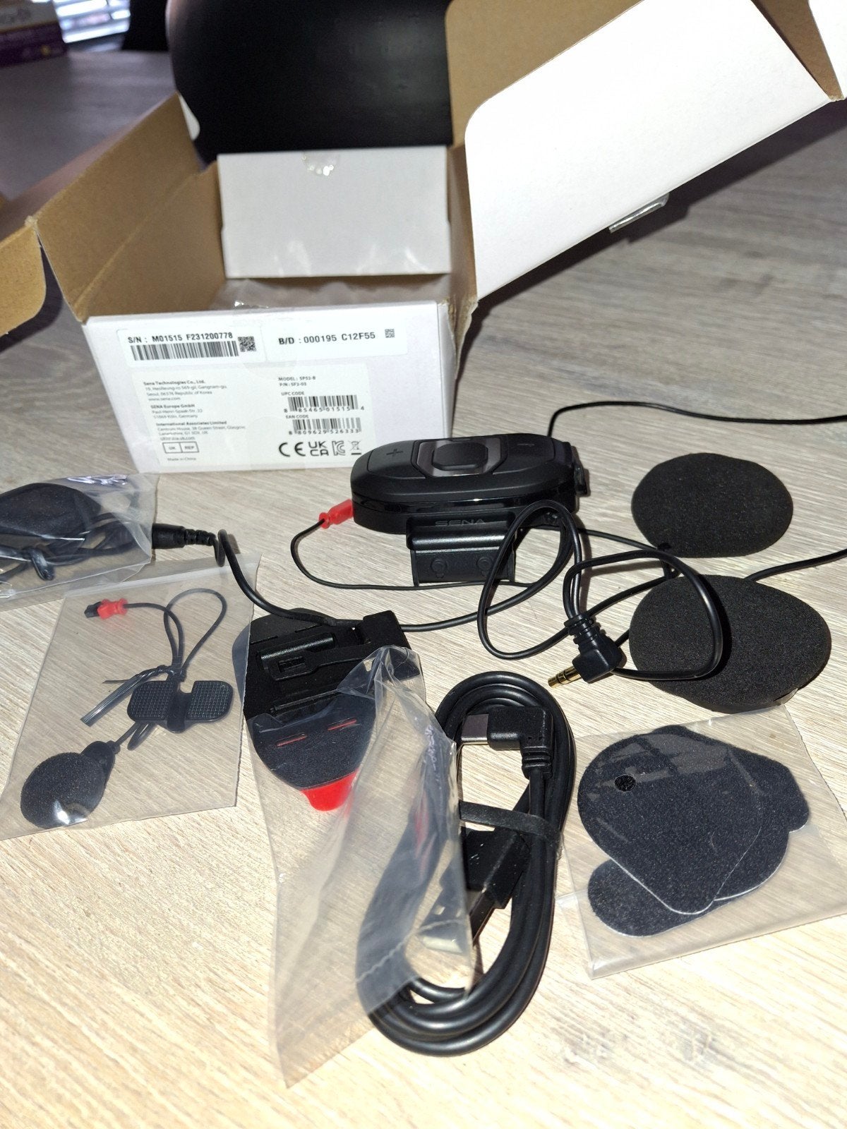Sena SF2 Bluetooth Communicatiesysteem voor Motorhelm, Motoren, Accessoires | Overige, Ophalen of Verzenden