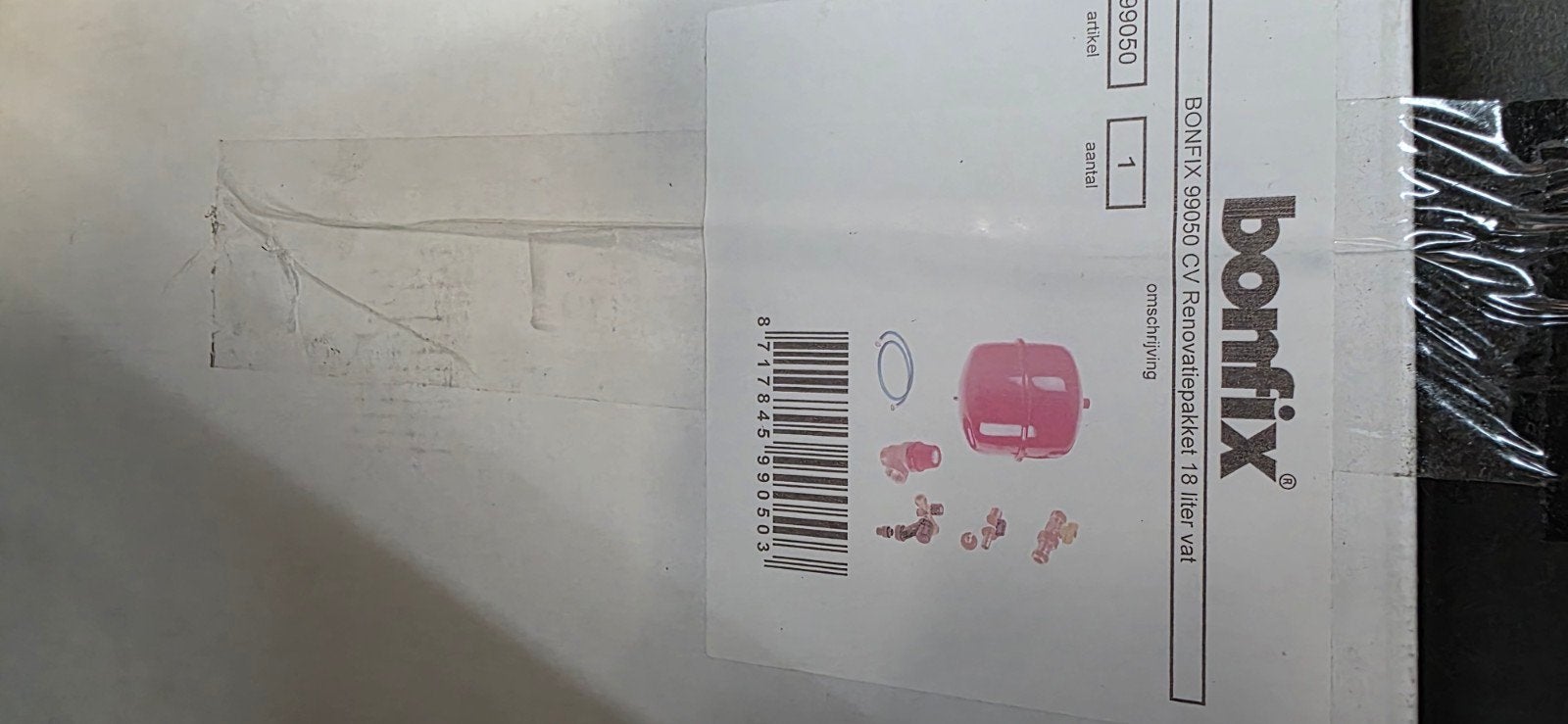 Bonfix CV Renovatiepakket 18 liter vat / Reflex Expansievat, Ophalen of Verzenden, Nieuw