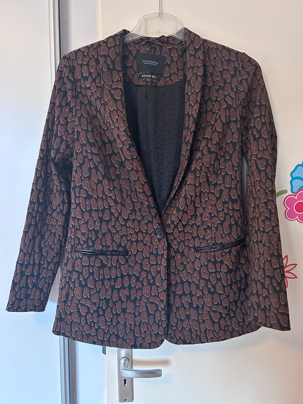 Scotch & Soda Maison Scotch Jasje Maat M, Maat 38/40 (M), Bruin, Ophalen of Verzenden, Zo goed als nieuw