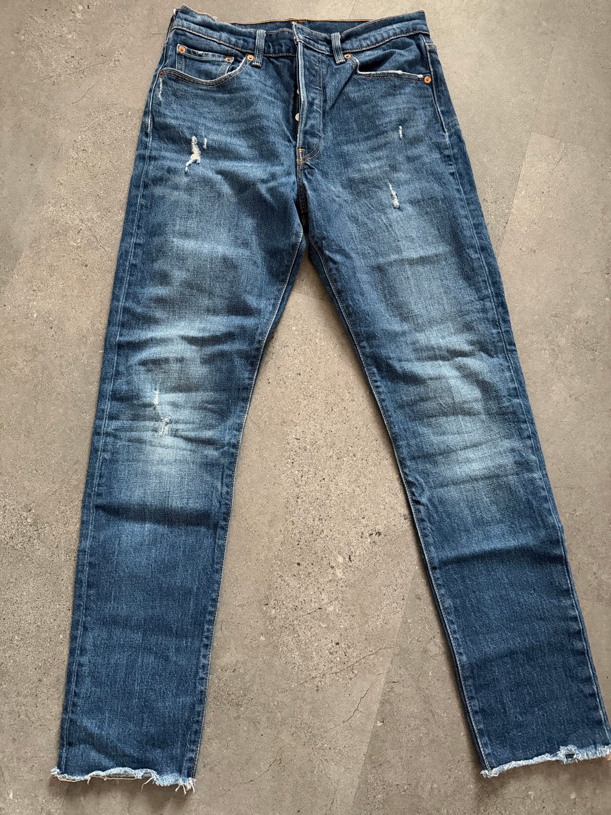 Nieuwe Levi's 501 Skinny Jeans W28 L30 - Blauw, Ophalen of Verzenden, Nieuw, Blauw, W32 (confectie 46) of kleiner