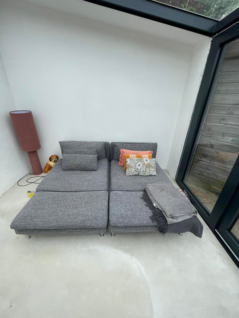 Ikea chaise longue soderhamn, Ophalen, Zo goed als nieuw, Eenpersoons, Minder dan 150 cm