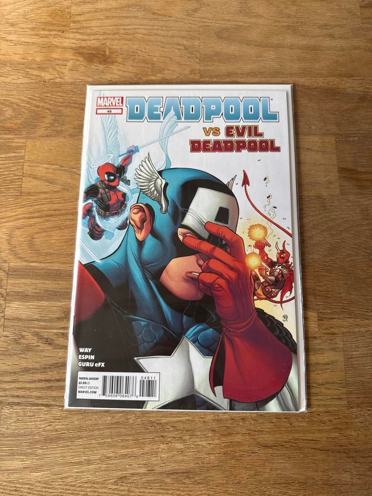 Marvel Deadpool vs Evil Deadpool Comic #48, Boeken, Strips | Comics, Zo goed als nieuw, Ophalen of Verzenden