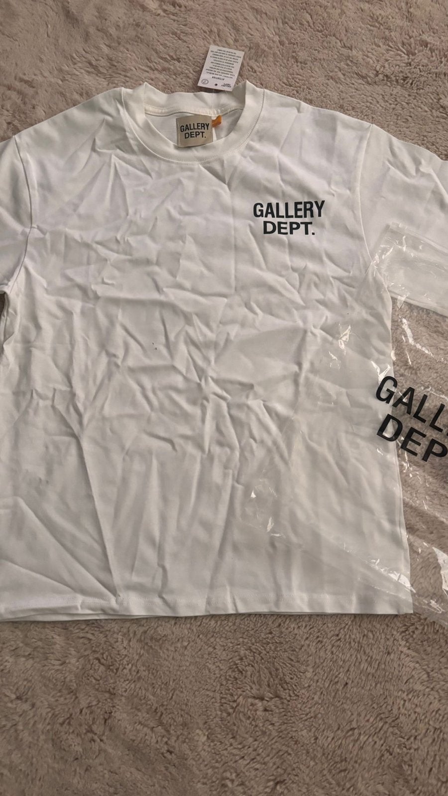 Gallery Dept. T-shirt - Nieuw met labels, Kleding | Heren, Ophalen of Verzenden, Nieuw, Maat 46 (S) of kleiner, Wit