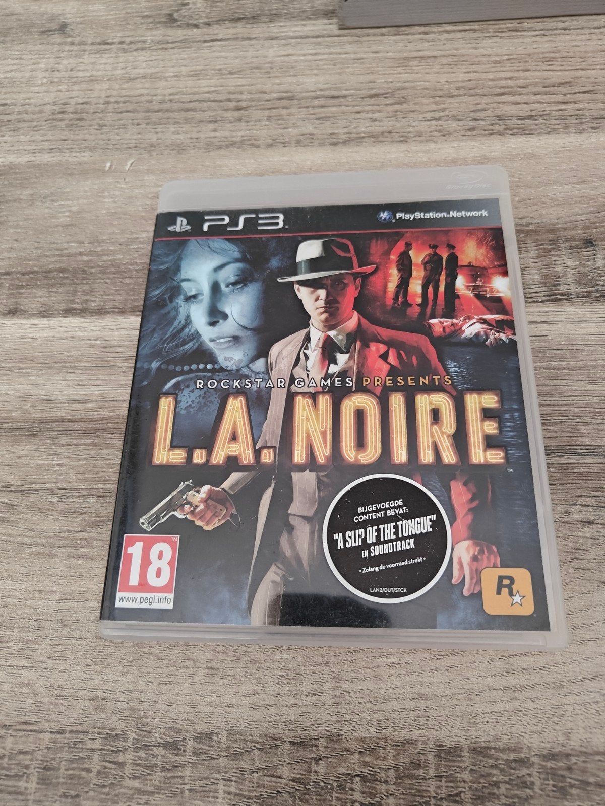 L.A. Noire P3 Game PlayStation 3 Spel, Avontuur en Actie, Vanaf 18 jaar, 1 speler, Ophalen of Verzenden