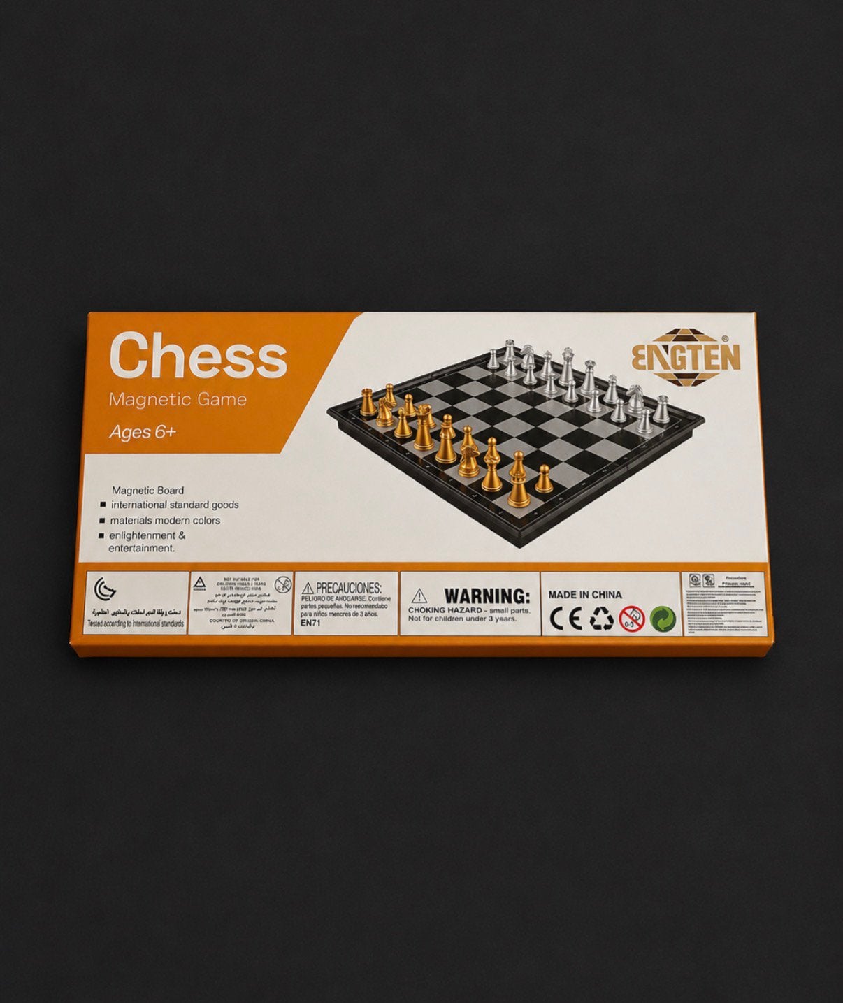 Magnetische schaakmat, Ophalen of Verzenden, Nieuw