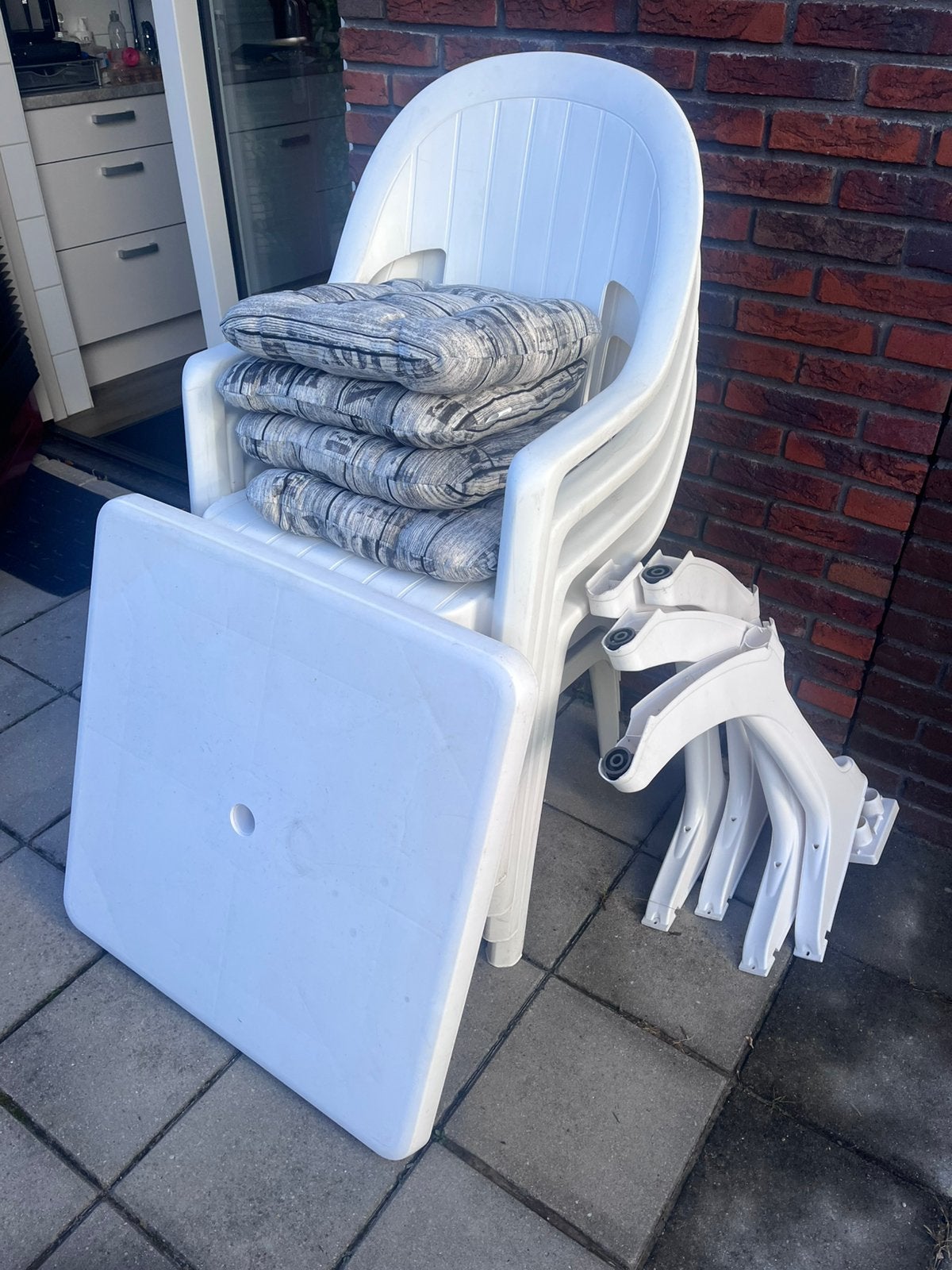 Tuinset, Ophalen, Gebruikt, Kunststof