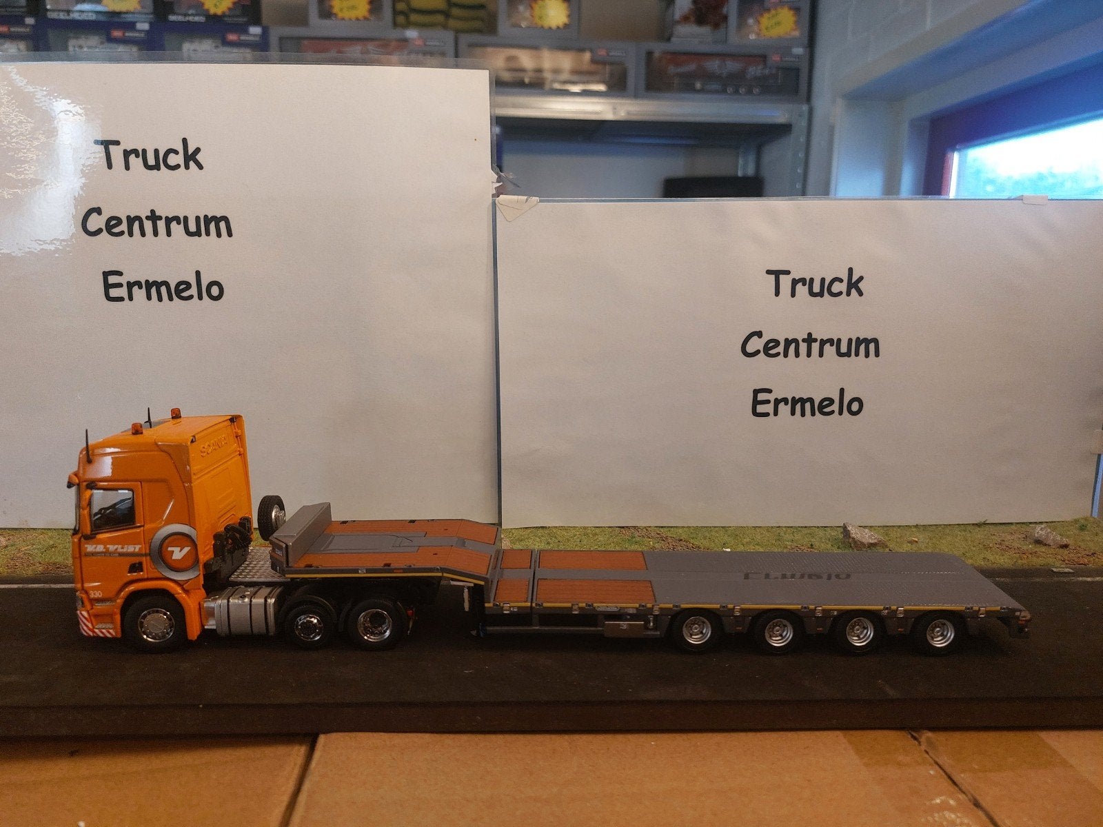 Van der vlist
Merk imc
Scania R series High 6x2 + Nooteboom, Ophalen of Verzenden, Nieuw, Bus of Vrachtwagen, Tekno