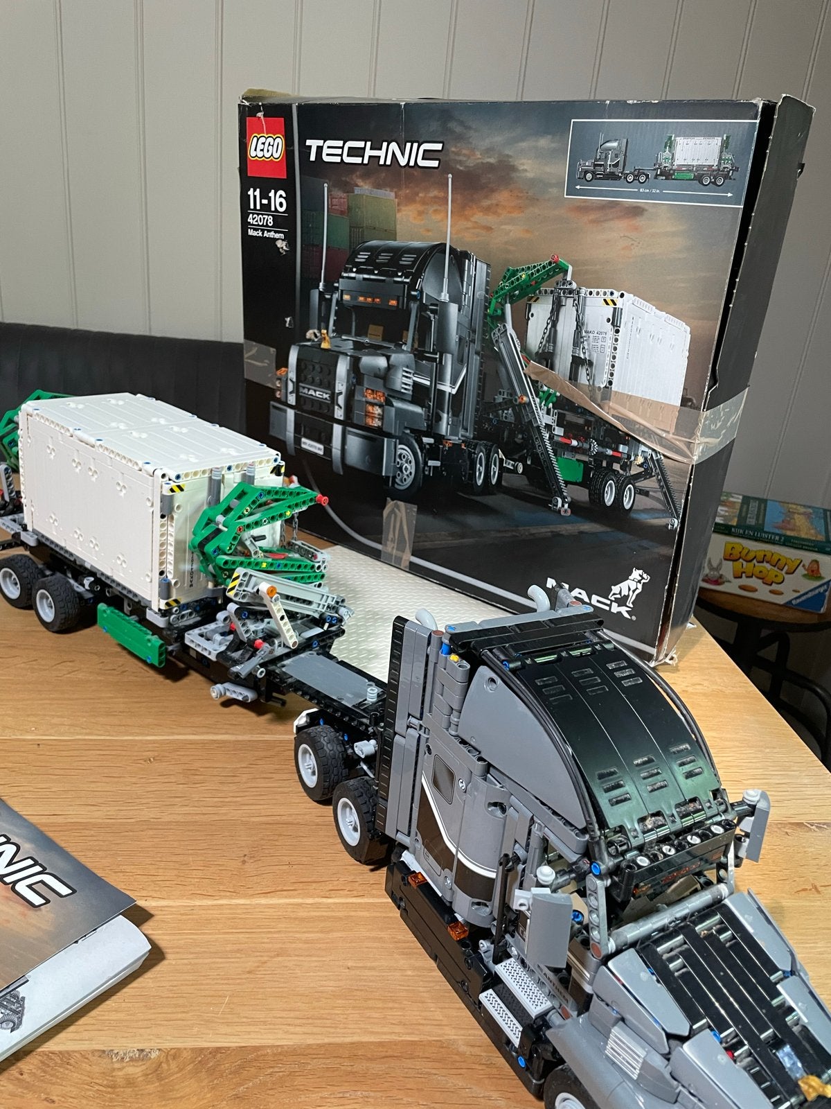 Lego Technic Mack Anthem Vrachtwagen 42078, Ophalen, Lego, Zo goed als nieuw, Complete set