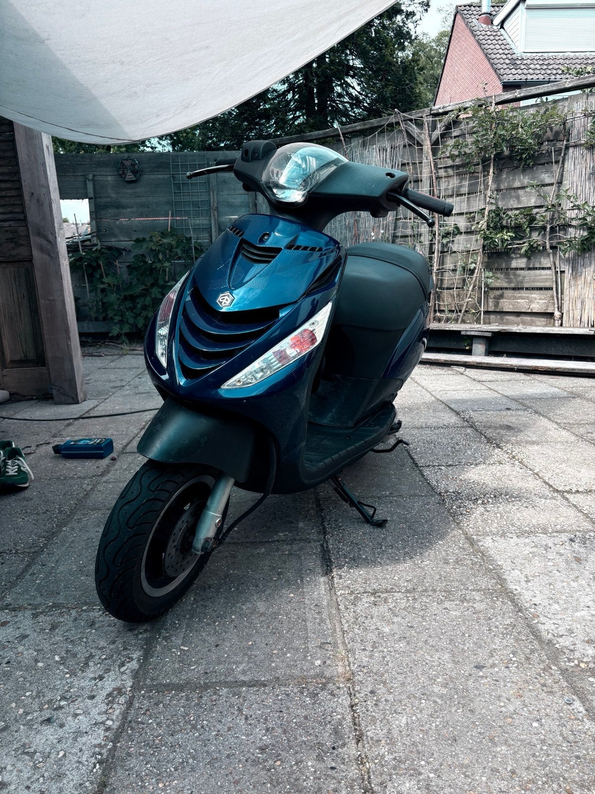 Zip 70cc 2t brom, Fietsen en Brommers, Scooters | Piaggio, Ophalen, Tweetakt, Maximaal 45 km/u, Zip