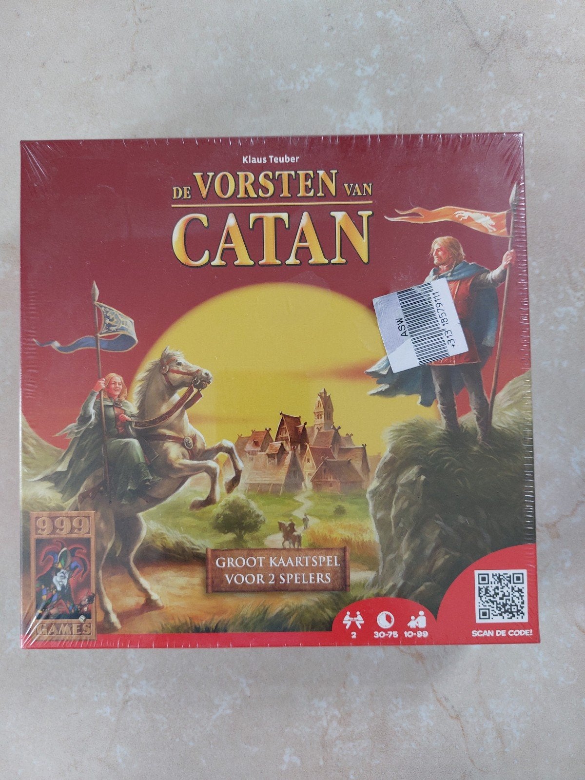 De Vorsten van Catan - Groot Kaartspel voor 2 spelers, Hobby en Vrije tijd, Gezelschapsspellen | Kaartspellen, Een of twee spelers