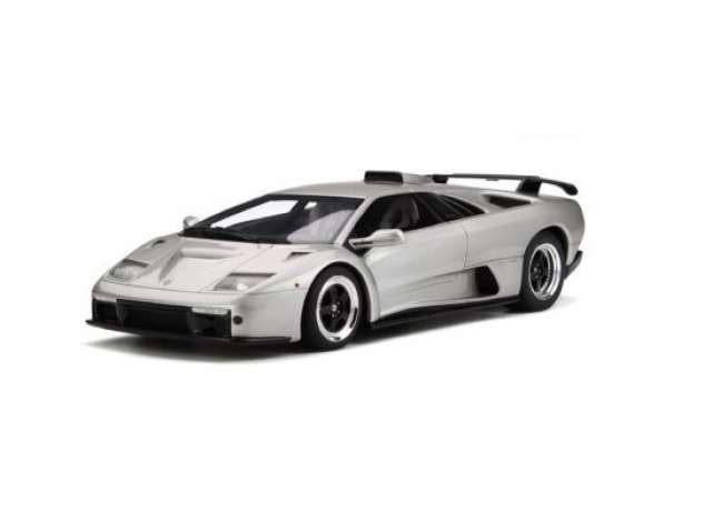 GT Spirit 1/18 Lamborghini Diablo GT zilvergrijs GTS18507s, Hobby en Vrije tijd, Modelauto's | 1:18, Ophalen of Verzenden, Zo goed als nieuw